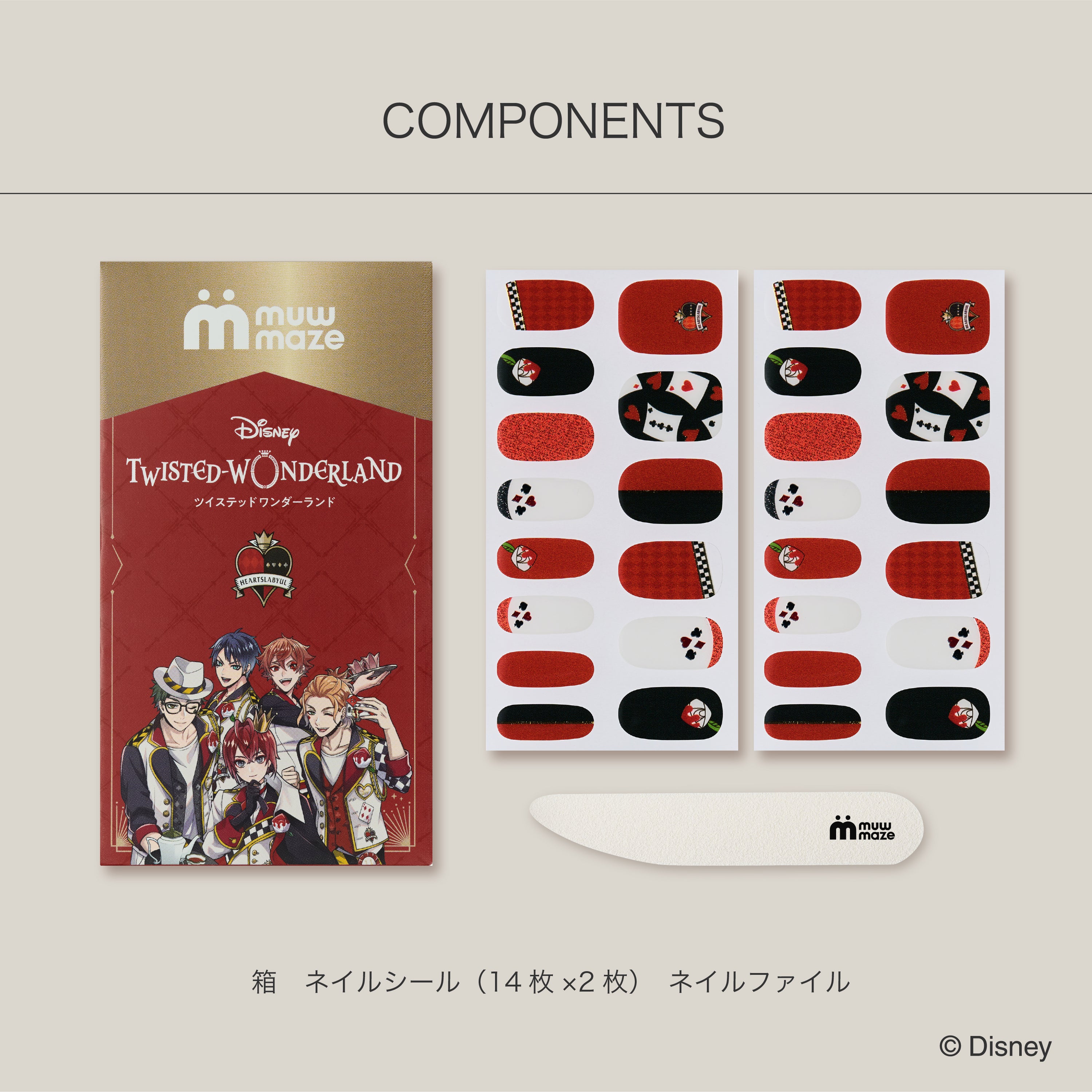 Disney Twisted Wonderland Collection ハーツラビュル寮 -【公式】muw