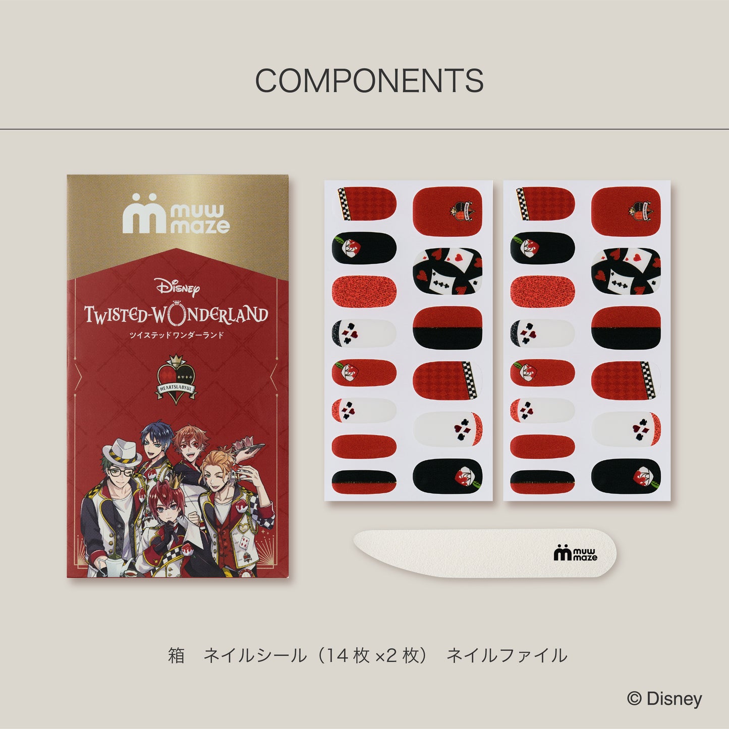 Disney Twisted Wonderland Collection　ハーツラビュル寮