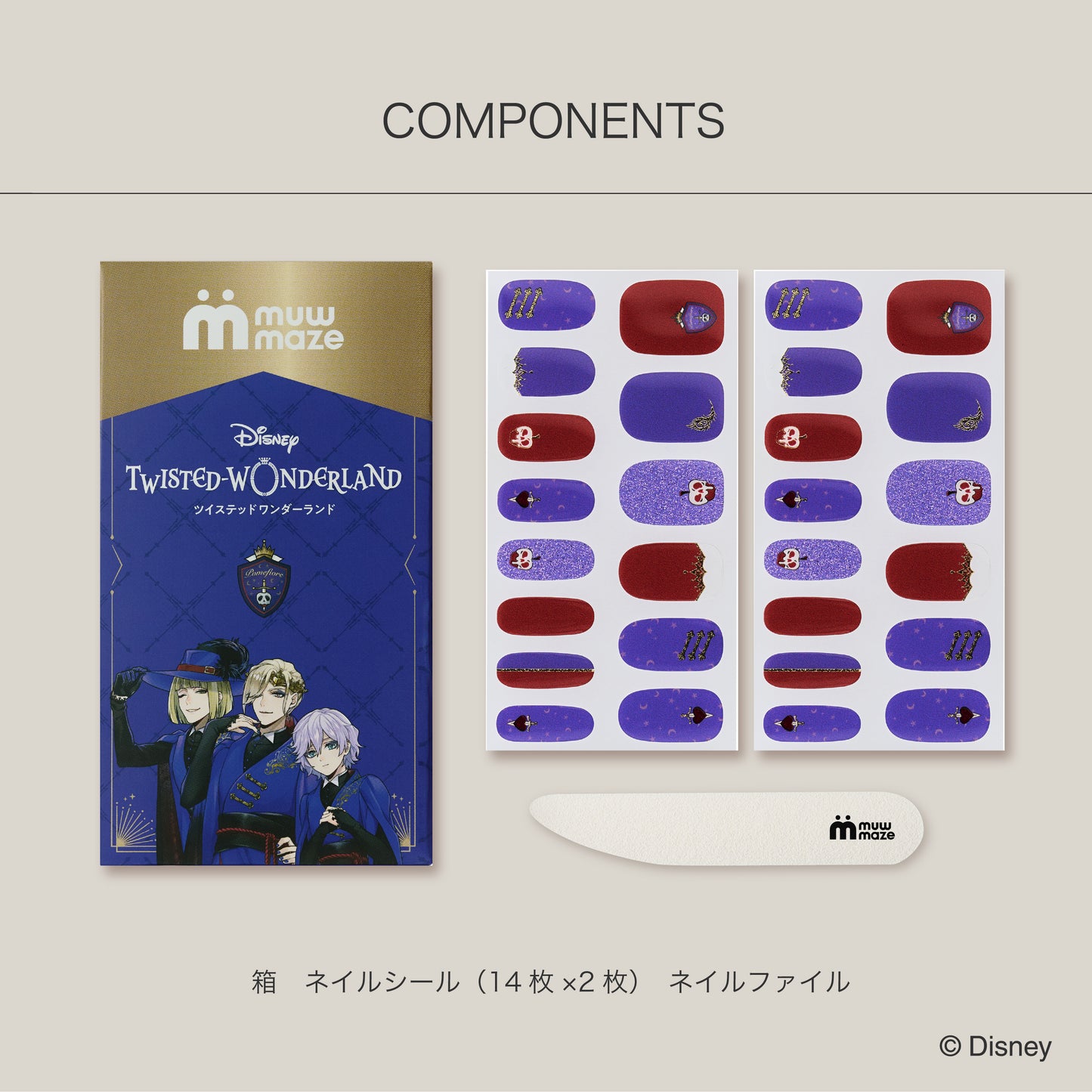 Disney Twisted Wonderland Collection　ポムフィオーレ寮