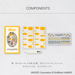 福岡ソフトバンクホークス アルファベット・番号セット